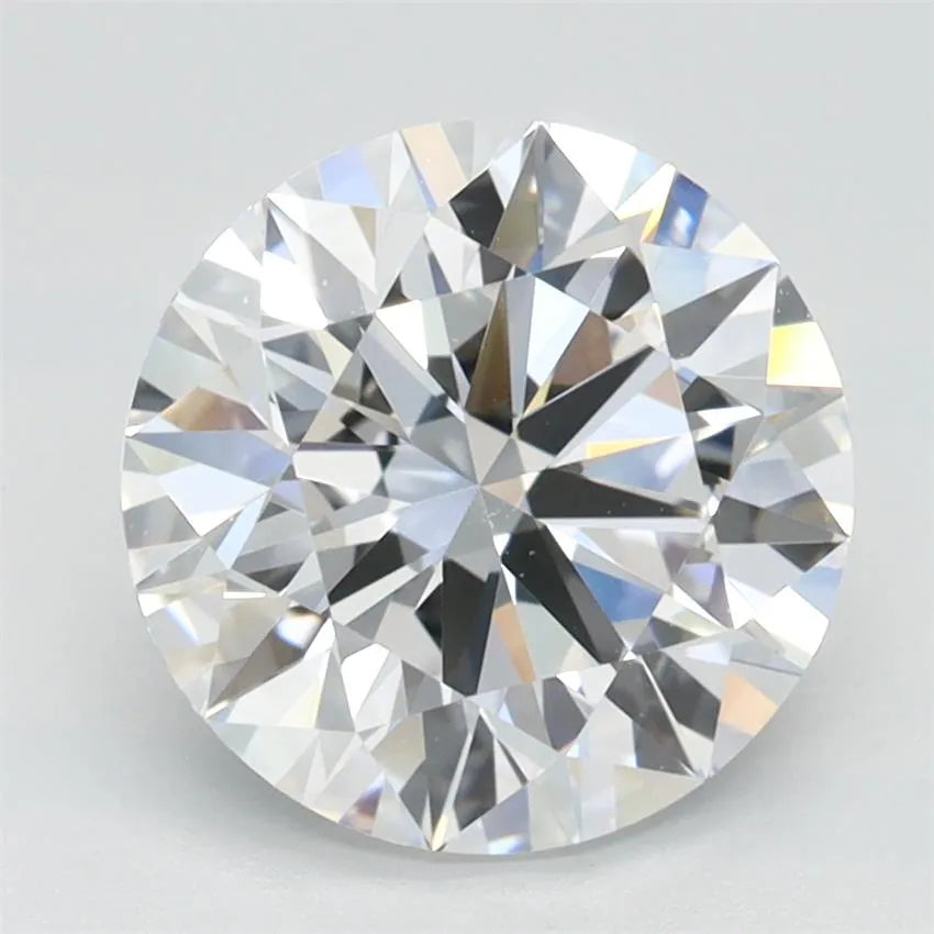 2.10ct Round Lab Grown Diamond (Colour D, Clarity VVS1, Cut ID, IGI Certified)