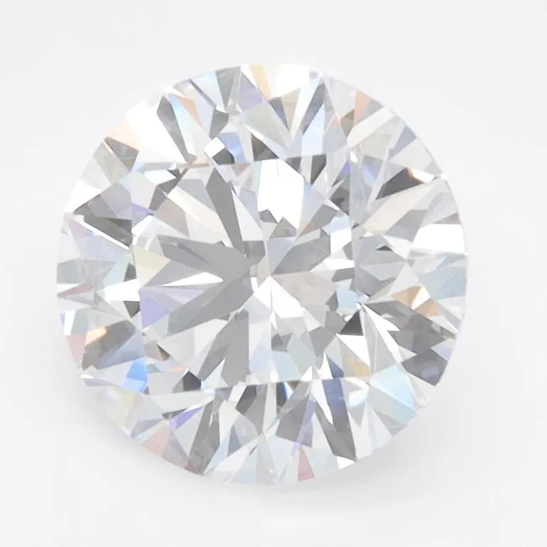 2.10ct Round Lab Grown Diamond (Colour D, Clarity VVS1, Cut ID, IGI Certified)