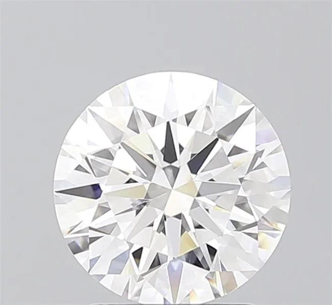 2.10ct Round Lab Grown Diamond (Colour E, Clarity VVS2, Cut ID, IGI Certified)