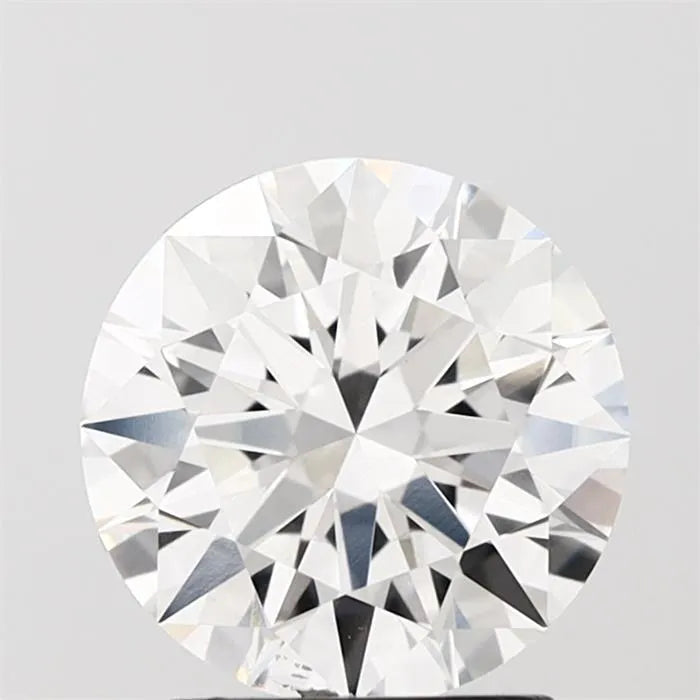2.10ct Round Lab Grown Diamond (Colour F, Clarity VVS2, Cut ID, IGI Certified)