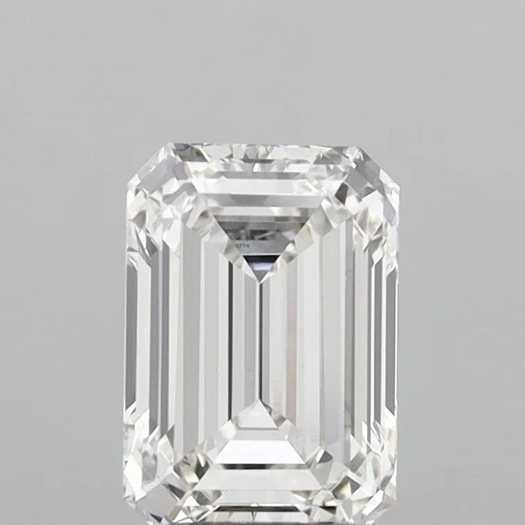 2.11ct Emerald Lab Grown Diamond (Colour G, Clarity VVS2, IGI Certified)