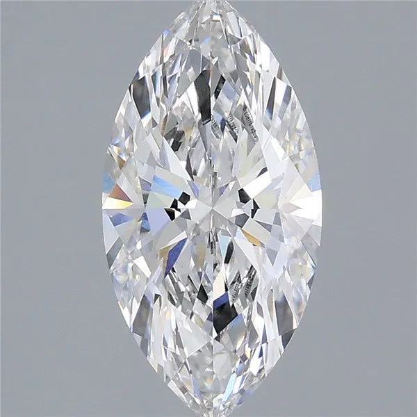 2.11ct Marquise Lab Grown Diamond (Colour E, Clarity VVS2, IGI Certified)