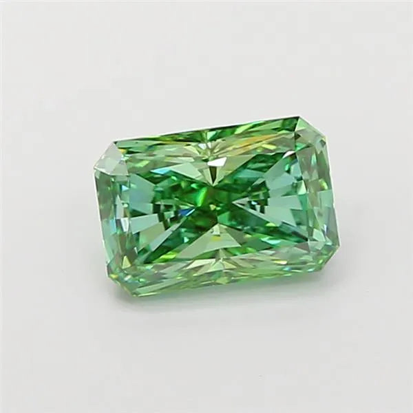 2.11ct Radiant Lab Grown Diamond (Colour Fancy Vivid Green, Clarity VS1, IGI Certified)