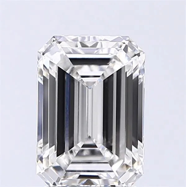 2.12ct Emerald Lab Grown Diamond (Colour G, Clarity VVS2, IGI Certified)