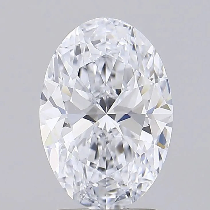 2.12ct Oval Lab Grown Diamond (Colour E, Clarity VVS1, IGI Certified)