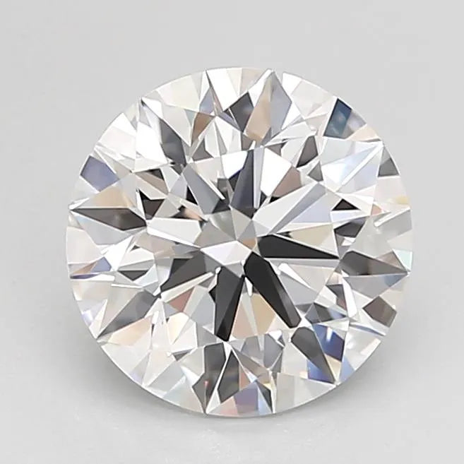 2.12ct Round Lab Grown Diamond (Colour D, Clarity IF, Cut ID, IGI Certified)