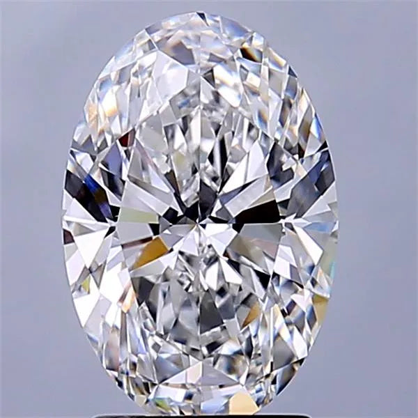 2.13ct Oval Lab Grown Diamond (Colour E, Clarity VVS1, IGI Certified)