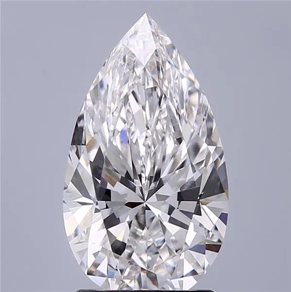 2.13ct Pear Lab Grown Diamond (Colour E, Clarity VVS1, IGI Certified)