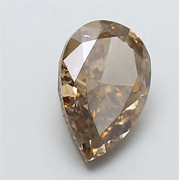 2.13ct Pear Lab Grown Diamond (Colour Fancy Brown Gray, Clarity VS1, IGI Certified)