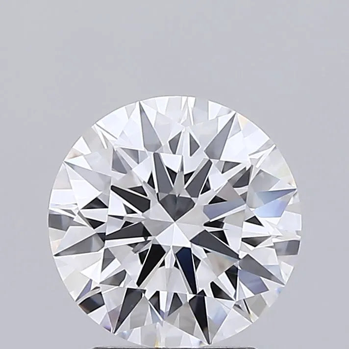 2.13ct Round Lab Grown Diamond (Colour D, Clarity IF, Cut ID, IGI Certified)