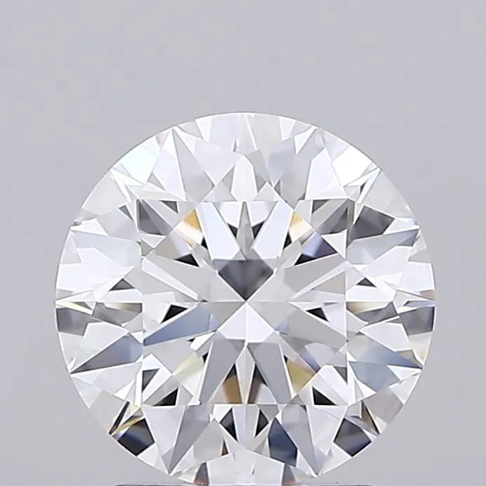 2.13ct Round Lab Grown Diamond (Colour D, Clarity VVS2, Cut ID, IGI Certified)