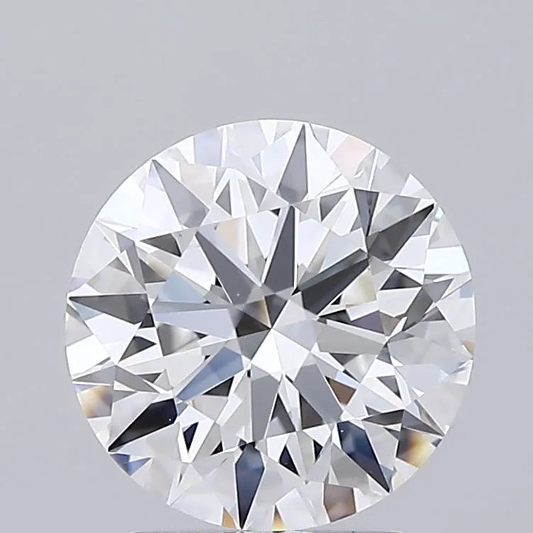 2.13ct Round Lab Grown Diamond (Colour E, Clarity VVS1, Cut ID, IGI Certified)