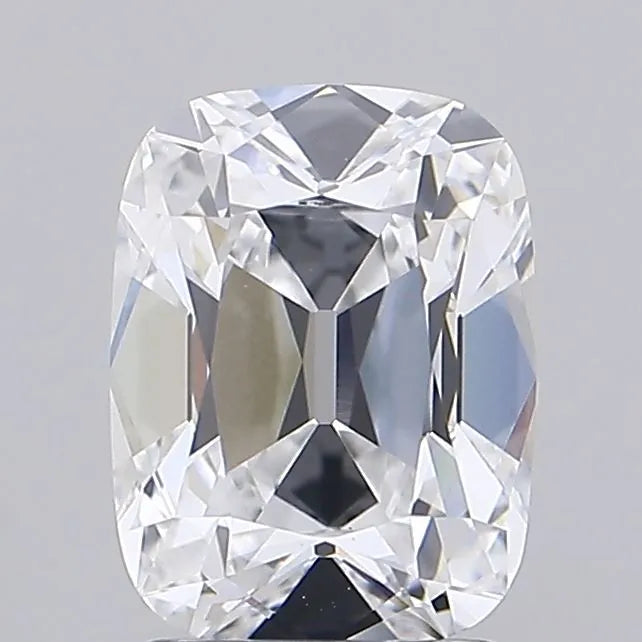 2.14ct Cushion Lab Grown Diamond (Colour D, Clarity VVS2, IGI Certified)