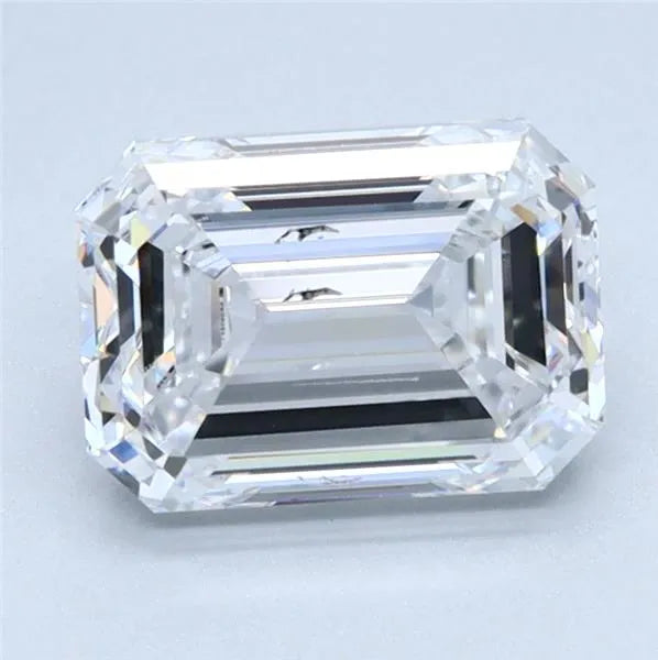 2.14ct Emerald Lab Grown Diamond (Colour D, Clarity SI2, IGI Certified)
