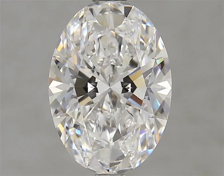 2.14ct Oval Lab Grown Diamond (Colour D, Clarity VVS1, Cut EX, IGI Certified)
