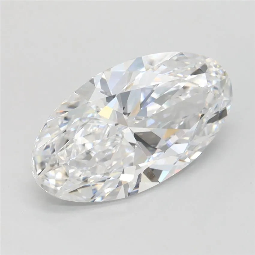 2.14ct Oval Lab Grown Diamond (Colour D, Clarity VVS1, IGI Certified)