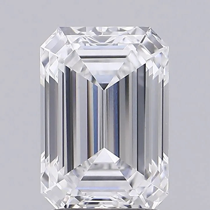 2.15ct Emerald Lab Grown Diamond (Colour E, Clarity VVS2, IGI Certified)
