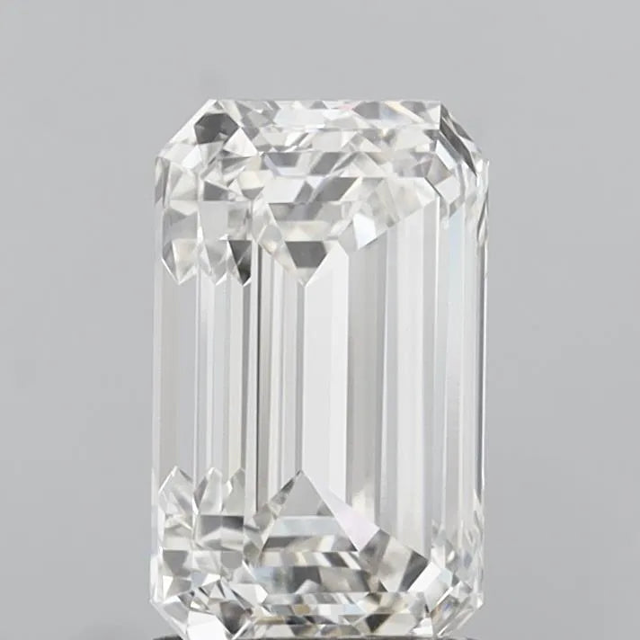 2.15ct Emerald Lab Grown Diamond (Colour G, Clarity VVS2, IGI Certified)