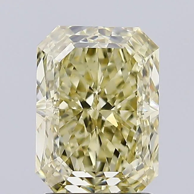 2.15ct Radiant Lab Grown Diamond (Colour Fancy Yellow, Clarity VVS2, IGI Certified)