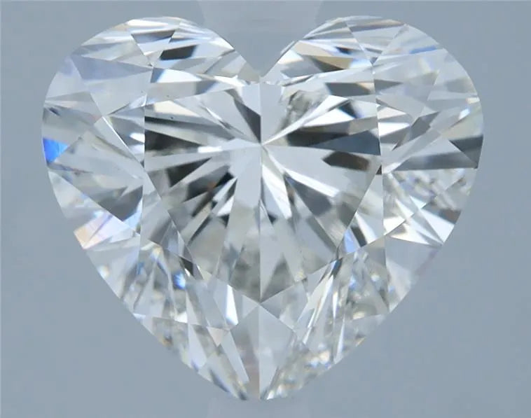 2.16ct Heart Lab Grown Diamond (Colour G, Clarity VS1, IGI Certified)