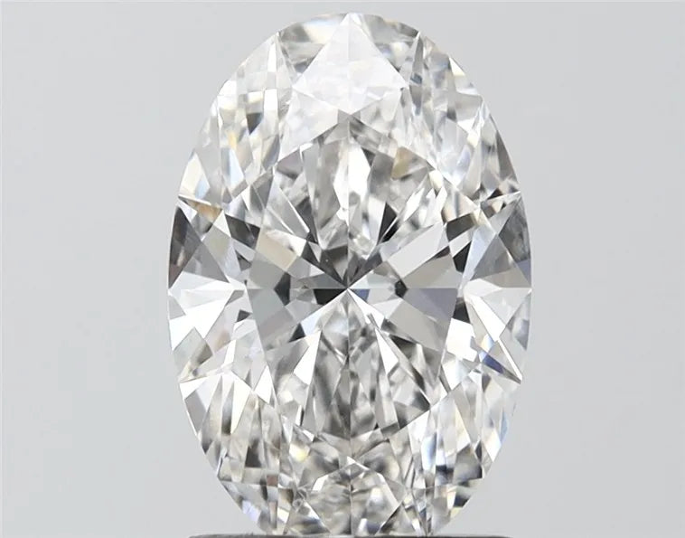 2.16ct Oval Lab Grown Diamond (Colour E, Clarity VVS2, IGI Certified)