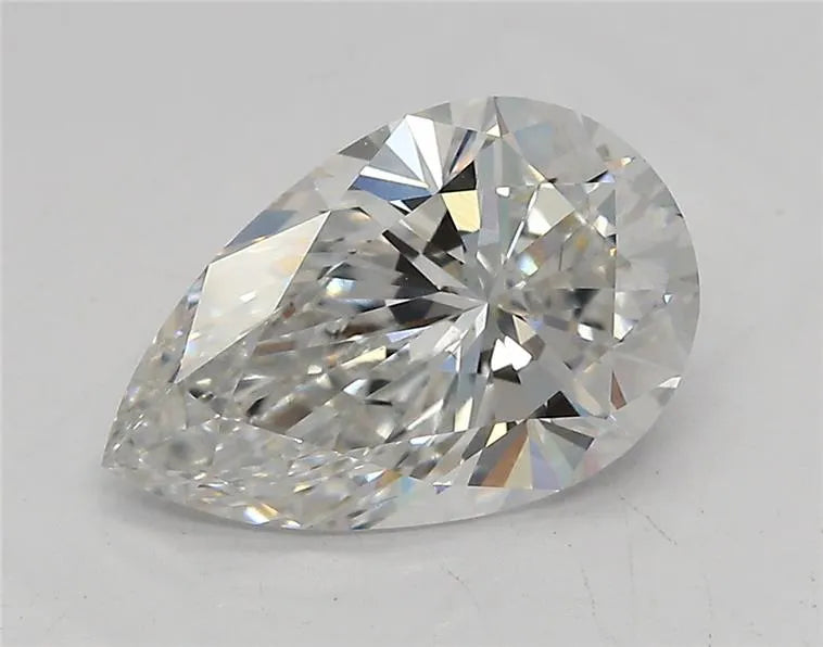 2.16ct Pear Lab Grown Diamond (Colour E, Clarity VS1, GIA Certified)
