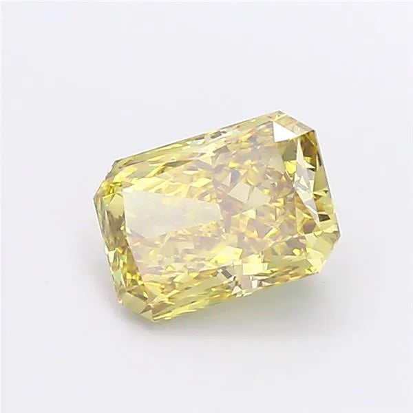 2.16ct Radiant Lab Grown Diamond (Colour Fancy Yellow, Clarity VS2, IGI Certified)
