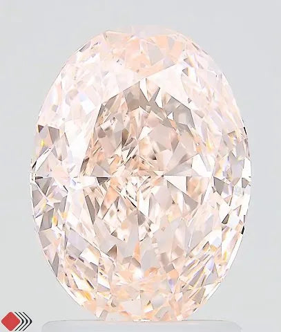 2.17ct Oval Lab Grown Diamond (Colour Fancy Pink, Clarity VVS2, IGI Certified)