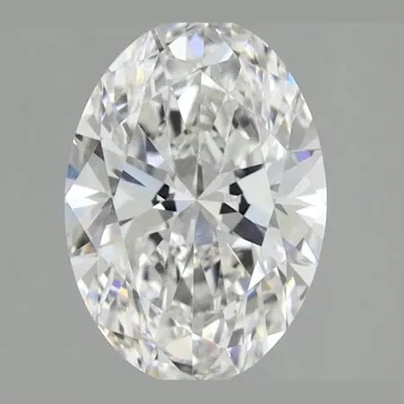 2.18ct Oval Lab Grown Diamond (Colour E, Clarity VVS2, IGI Certified)