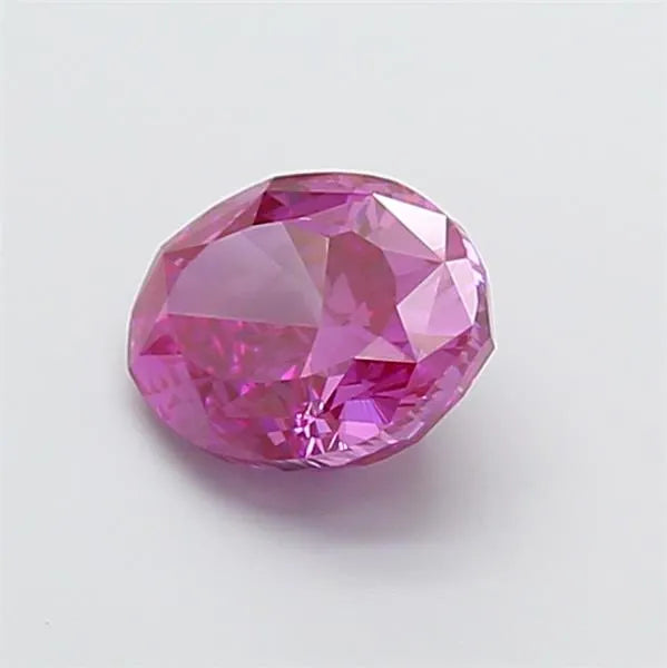 2.18ct Oval Lab Grown Diamond (Colour Fancy Vivid Purple, Clarity VS2, Uncertified)