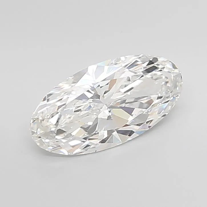 2.19ct Oval Lab Grown Diamond (Colour G, Clarity VVS2, IGI Certified)