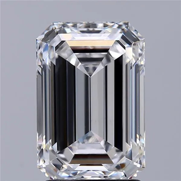 2.20ct Emerald Lab Grown Diamond (Colour D, Clarity VVS2, IGI Certified)