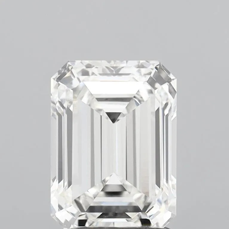 2.20ct Emerald Lab Grown Diamond (Colour F, Clarity VVS2, IGI Certified)