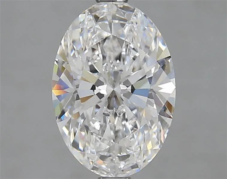 2.20ct Oval Lab Grown Diamond (Colour D, Clarity FL, Cut EX, IGI Certified)