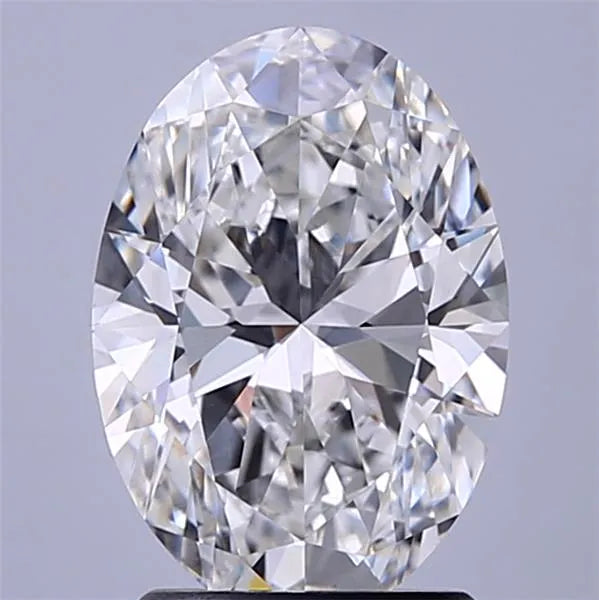 2.20ct Oval Lab Grown Diamond (Colour E, Clarity VVS1, IGI Certified)
