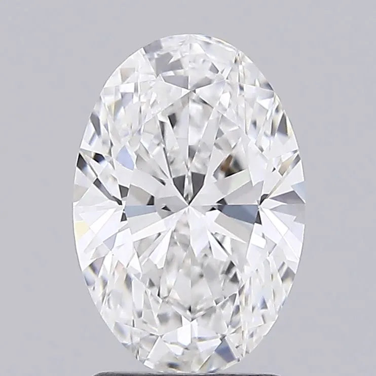 2.20ct Oval Lab Grown Diamond (Colour E, Clarity VVS2, IGI Certified)