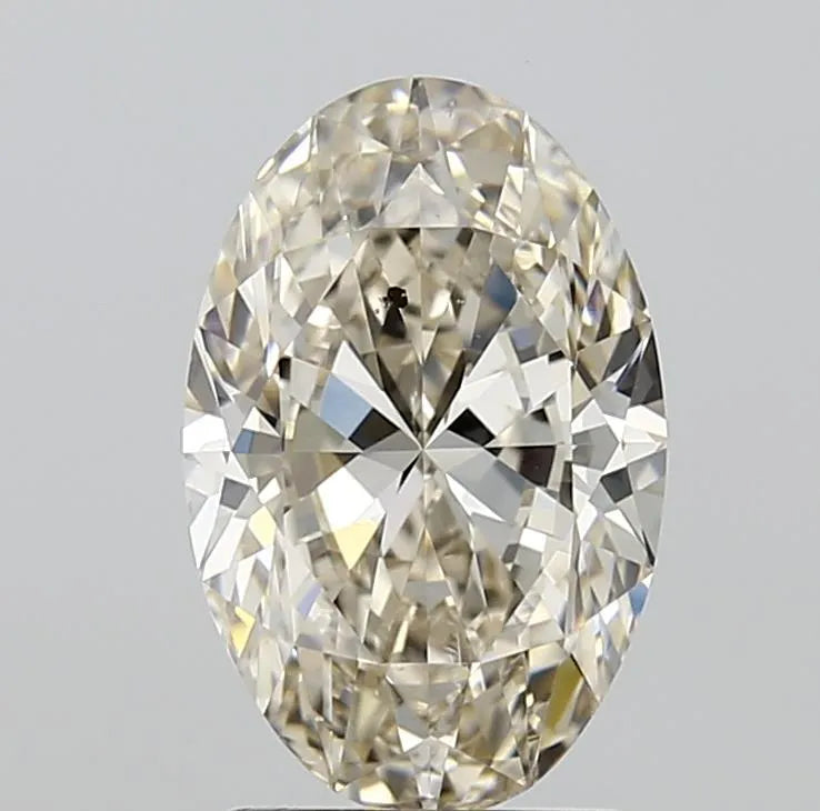2.20ct Oval Natural Diamond (Colour M, Clarity SI2, GIA Certified)