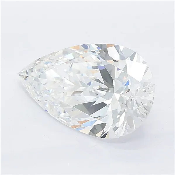 2.20ct Pear Lab Grown Diamond (Colour D, Clarity VVS2, IGI Certified)