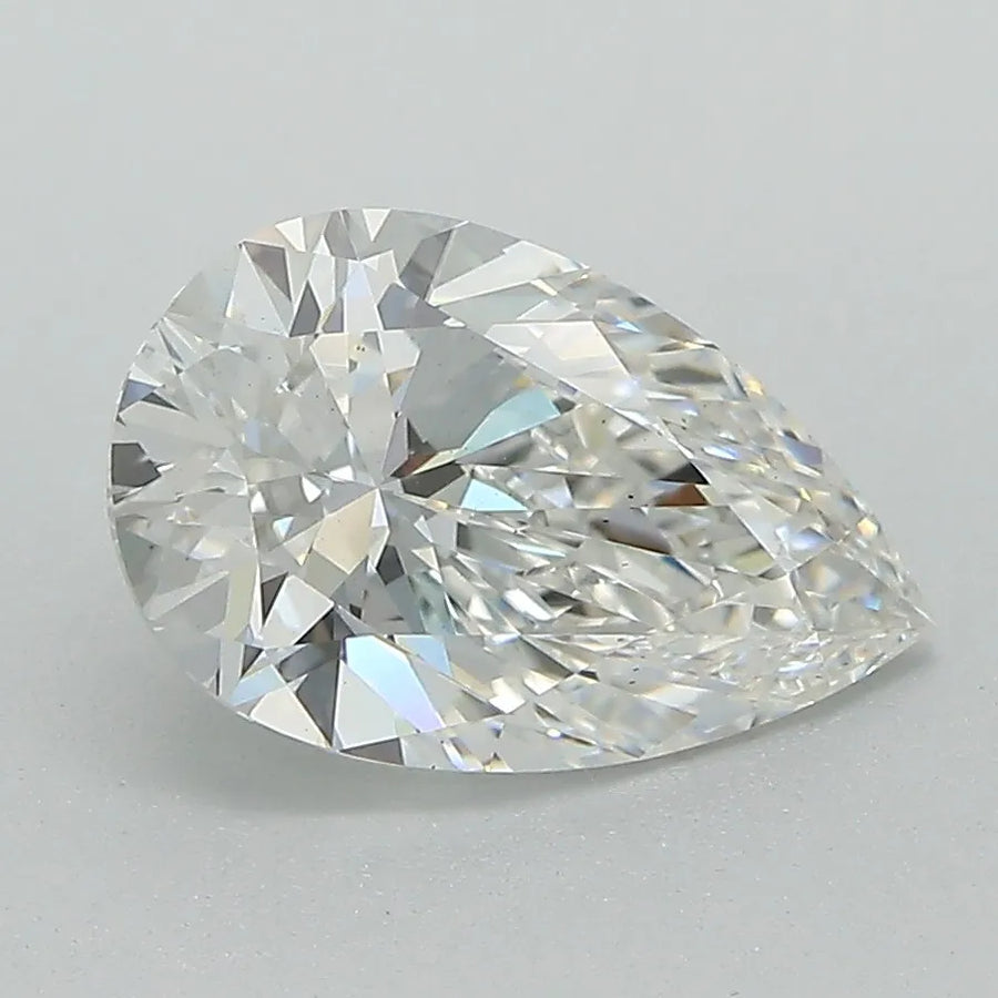 2.20ct Pear Lab Grown Diamond (Colour F, Clarity VS1, IGI Certified)