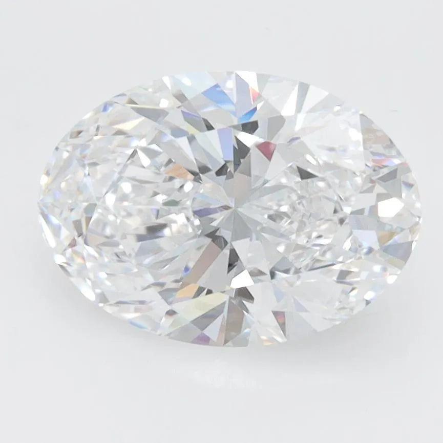 2.21ct Oval Lab Grown Diamond (Colour D, Clarity IF, GIA Certified)