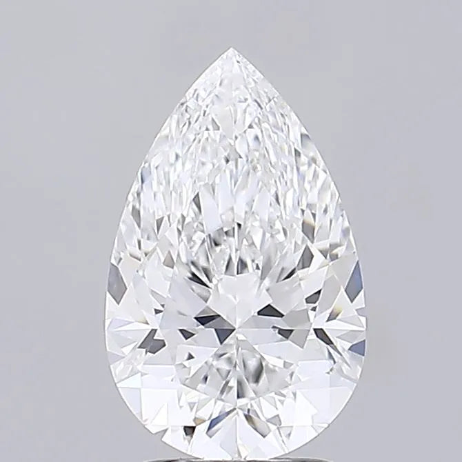 2.21ct Pear Lab Grown Diamond (Colour E, Clarity VVS1, IGI Certified)