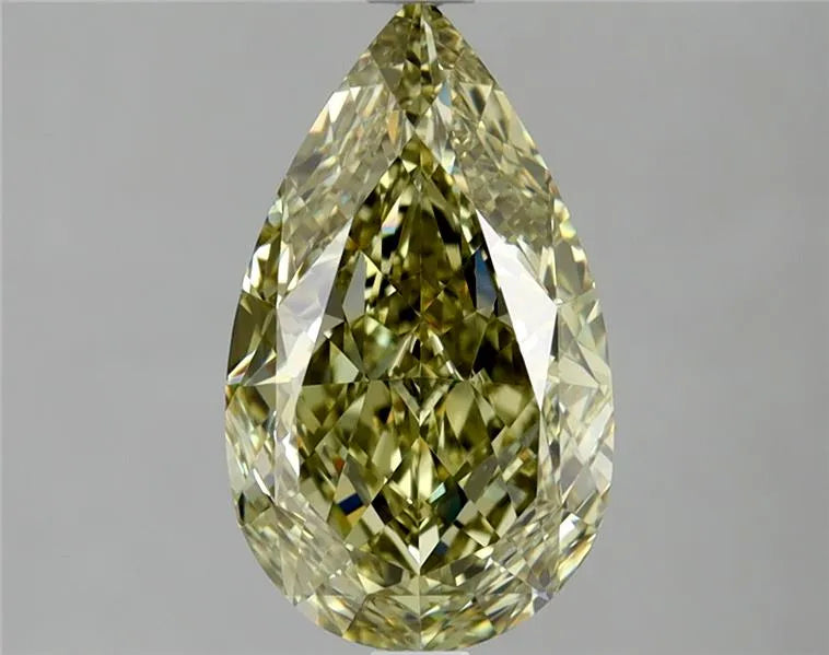 2.21ct Pear Natural Diamond (Colour Fancy Gray, Clarity VVS1, GIA Certified)