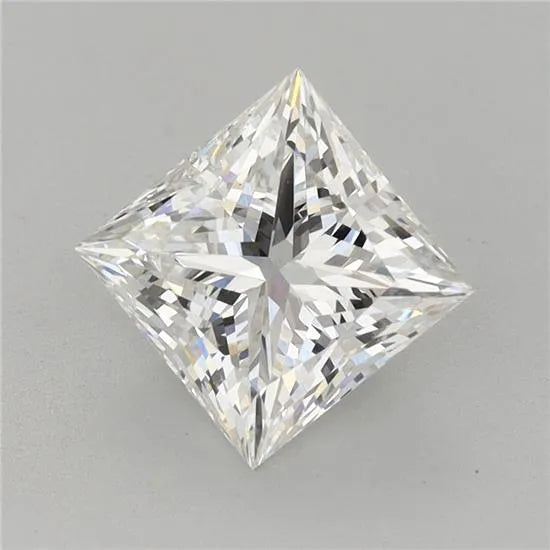 2.21ct Princess Lab Grown Diamond (Colour F, Clarity VVS2, IGI Certified)