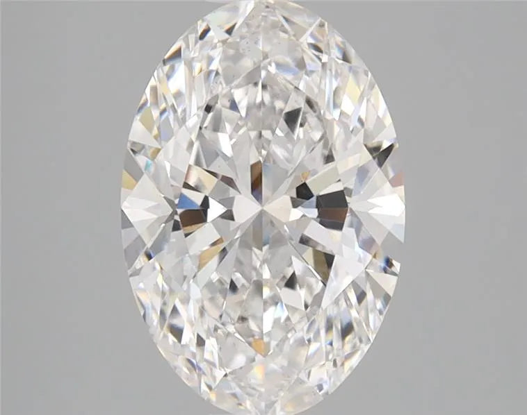 2.22ct Oval Lab Grown Diamond (Colour D, Clarity VS1, IGI Certified)