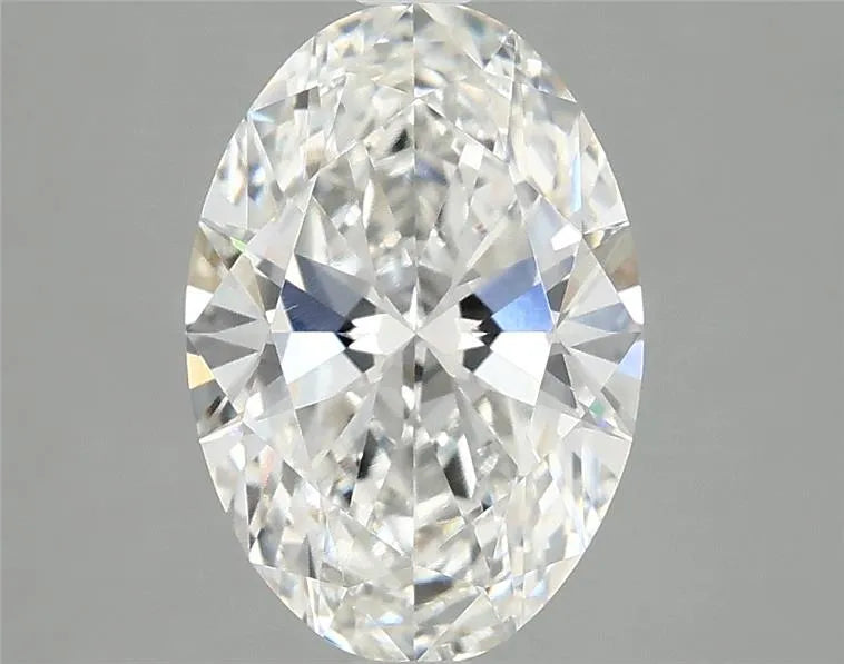 2.22ct Oval Lab Grown Diamond (Colour F, Clarity VVS2, IGI Certified)