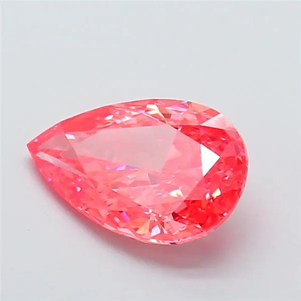 2.23ct Pear Lab Grown Diamond (Colour Fancy Vivid Pink, Clarity VS2, IGI Certified)