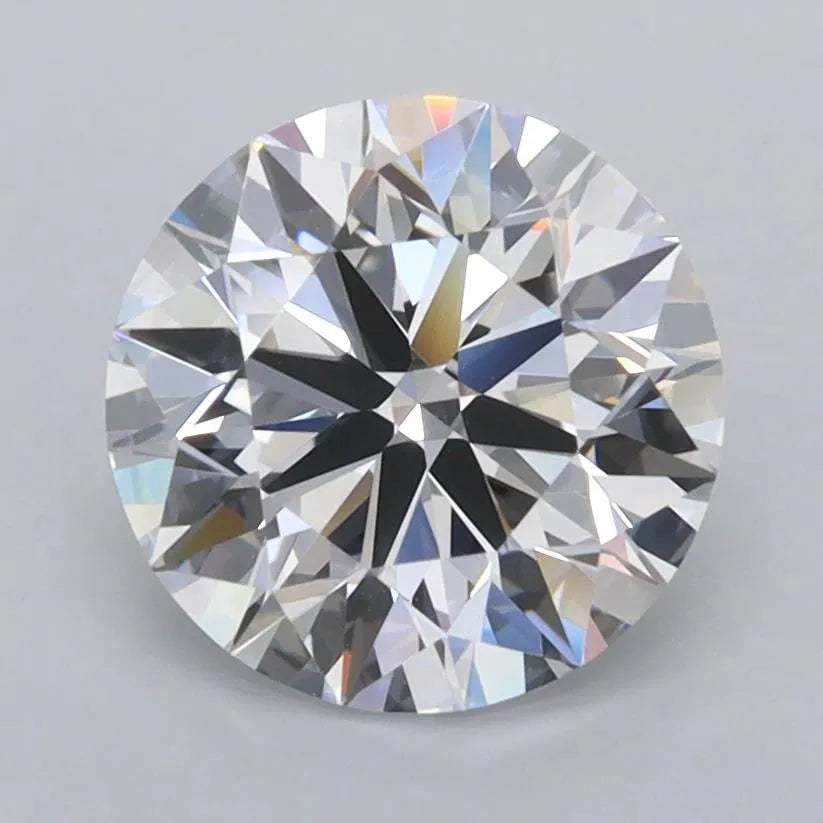 2.23ct Round Lab Grown Diamond (Colour D, Clarity FL, Cut ID, IGI Certified)