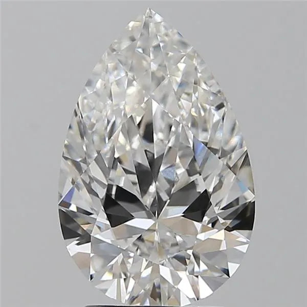 2.24ct Pear Lab Grown Diamond (Colour E, Clarity VVS1, IGI Certified)