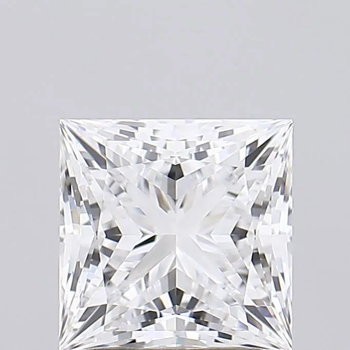 2.24ct Princess Lab Grown Diamond (Colour D, Clarity FL, IGI Certified)