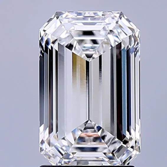 2.25ct Emerald Lab Grown Diamond (Colour D, Clarity VVS2, IGI Certified)